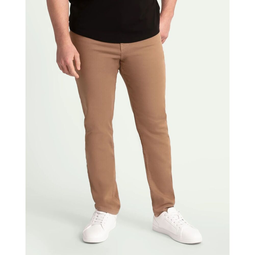NWT The Perfect Jean NYC Men’s Slim Thick Fit Denkhaki pants Dark Khaki 44/30